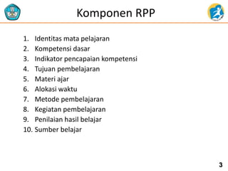 Rambu rambu penyusunan-rpp | PPTX