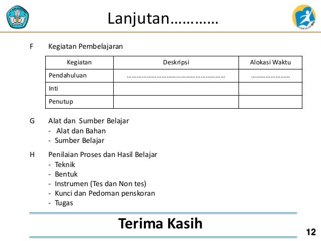 Rambu rambu penyusunan-rpp