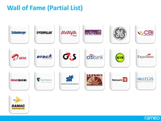 www.ramco.com |
INDIA
28
Wall of Fame (Partial List)
 