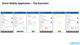 Driver Mobile Application – Trip Execution
 