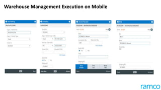 Warehouse Management Execution on Mobile
 