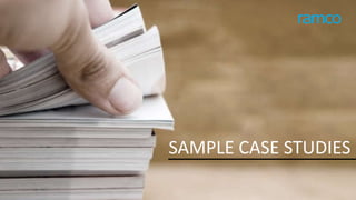 SAMPLE CASE STUDIES
 