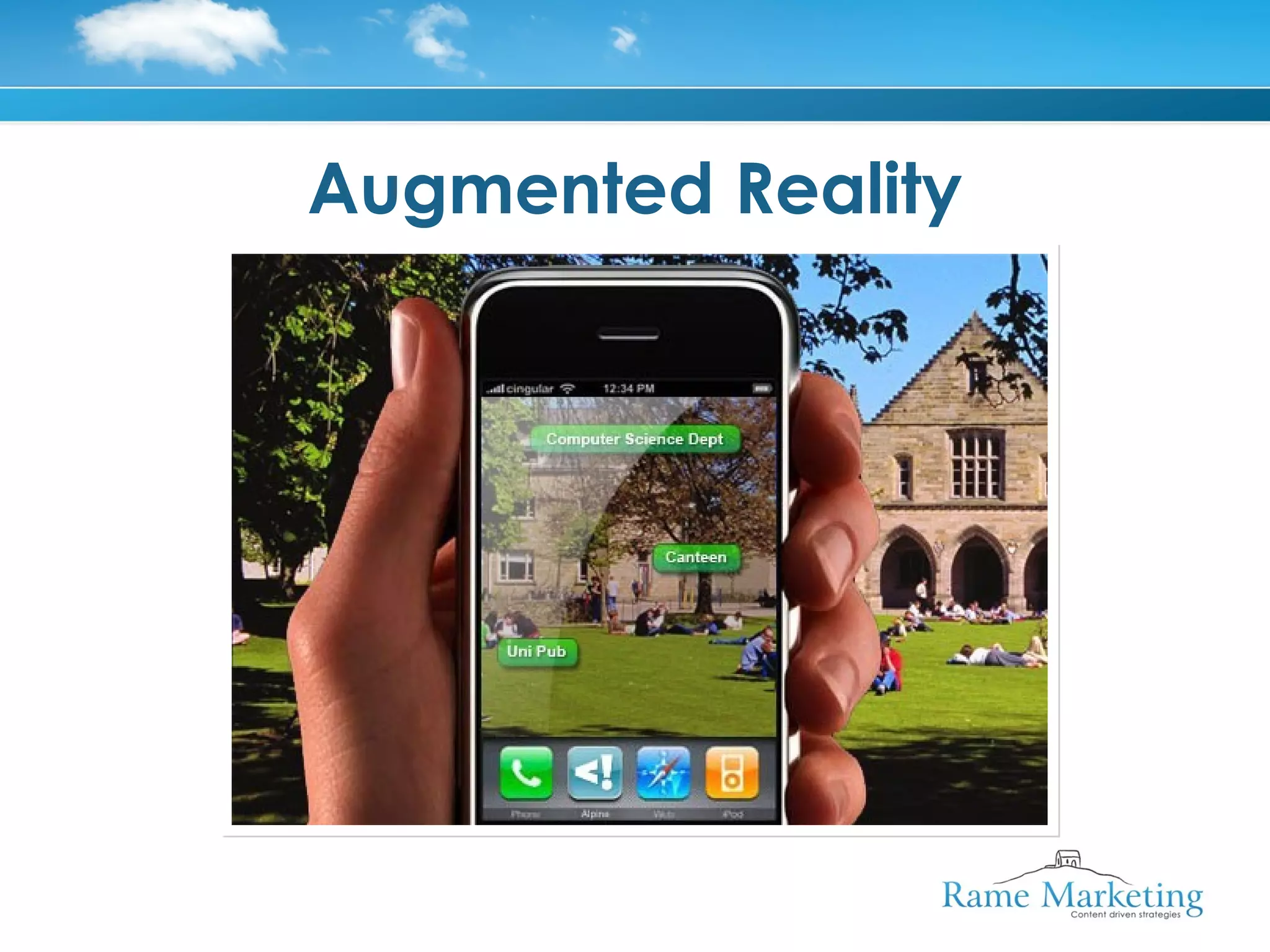 Augmented Reality
 