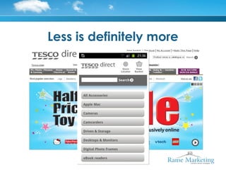 Less is definitely more
 