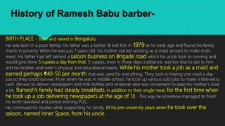 Ramesh babu success story | PPTX