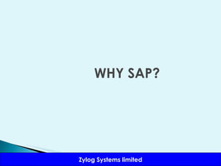 WHY SAP? 