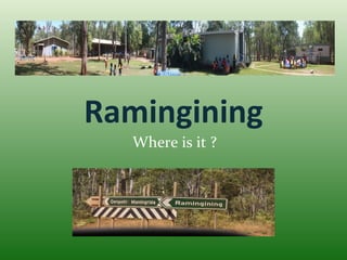 Ramingining Where is it ? 