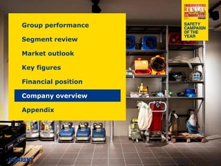 © 2014 Ramirent 
44 
Group performance 
Segment review 
Market outlook 
Key figures 
Financial position 
Company overview 
Appendix  