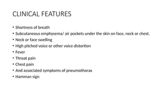 Comprehensive Overview of Mediastinal Disorders and Tumors | PPTX