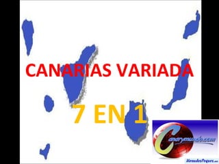 CANARIAS VARIADA 7 EN 1 