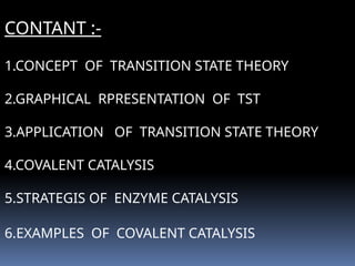 Transition state theory spc govt. College ajmet | PPTX