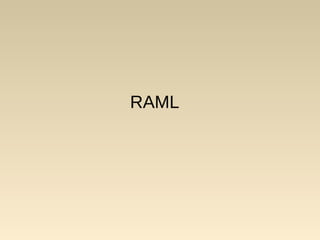 Raml | PPT