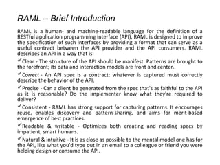 Raml | PPT