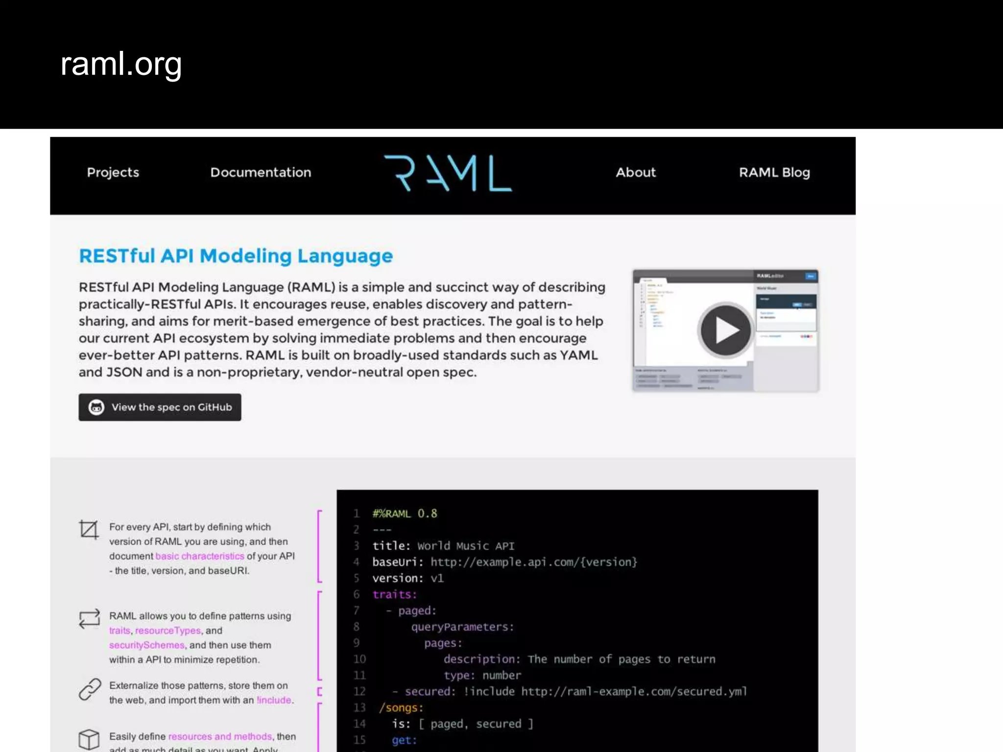 raml.org

 