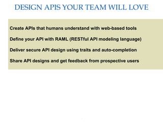 Raml api designer | PPT
