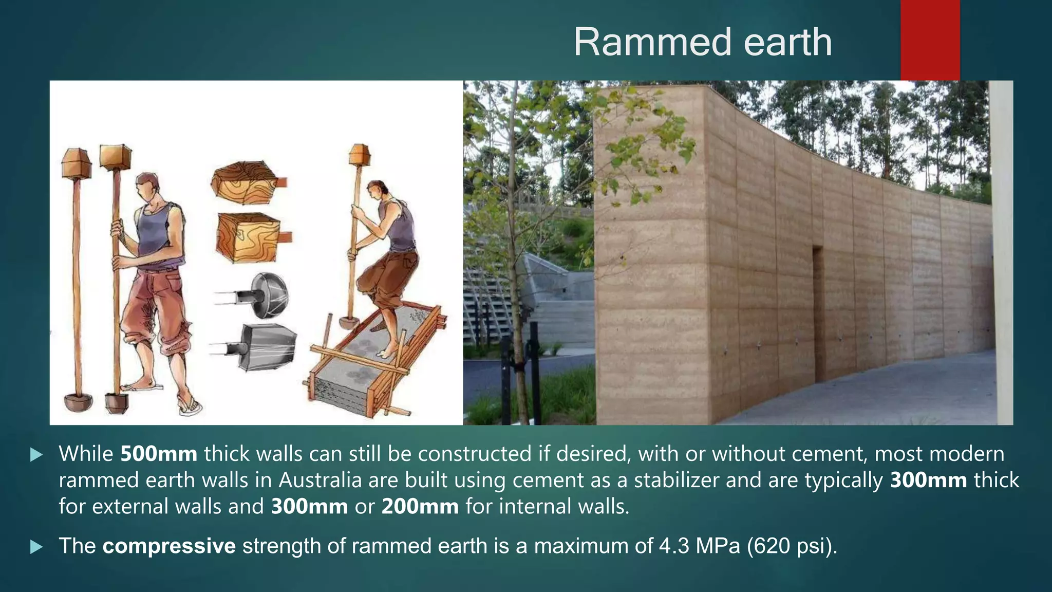 Rammed earth | PPTX