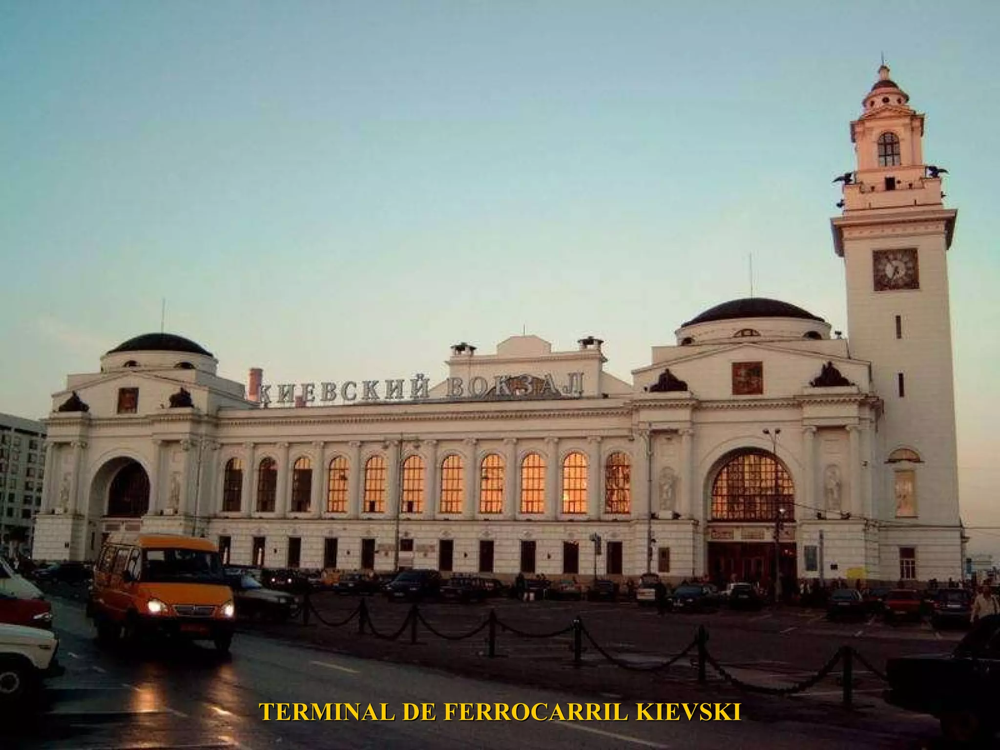 TERMINAL DE FERROCARRIL KIEVSKI 