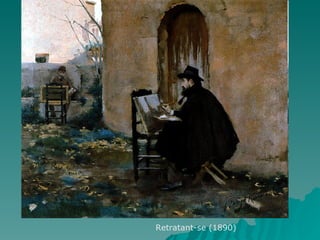 Retratant-se (1890) 