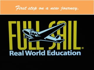 First step on a new journey.
 