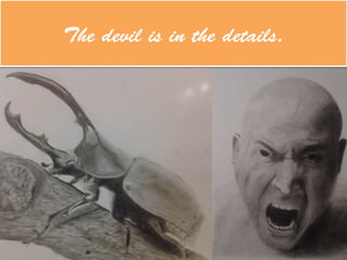 The devil is in the details.
 