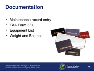 Form 337 Entry Example How to Survive a Ramp Check: Aircraft Operator Maintenance ...
