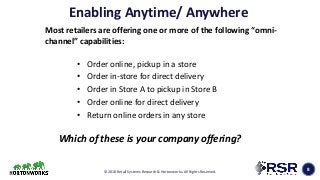 Bringing It Home: The Omni-Channel Fulfillment Opportunity Slide 8