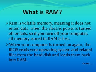 Ram Memory Definition