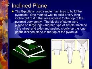 Pyramid Ramp Inclines Ramps student designed investigation | PPT