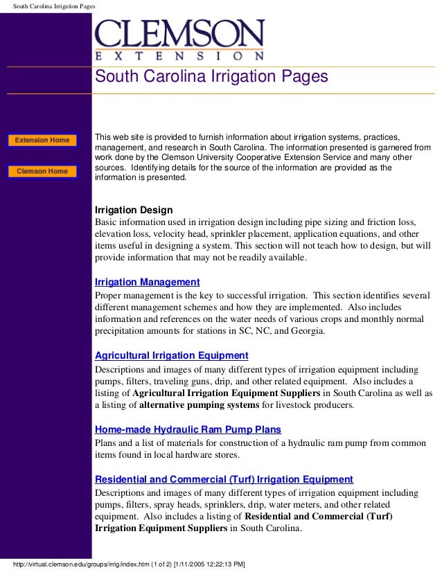 HomeMade Hydraulic Ram Pump Clemson University