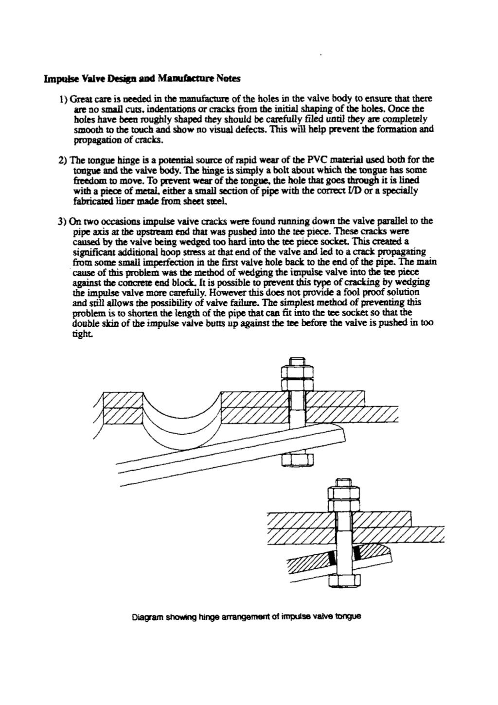 Hydraulic Ram Pump Plans, Assembly and Notes Clemson University