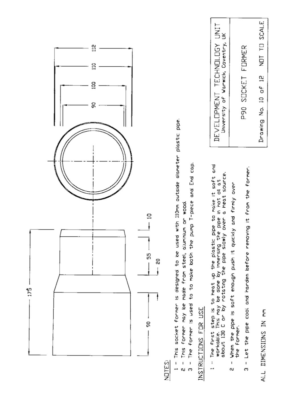 Hydraulic Ram Pump Plans, Assembly and Notes Clemson University