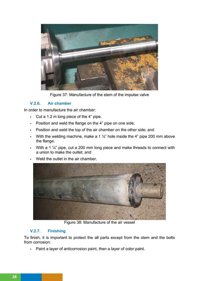 Ram Pump Design, Sizing, Construction and Maintenance of GravityFed System in Rural Areas