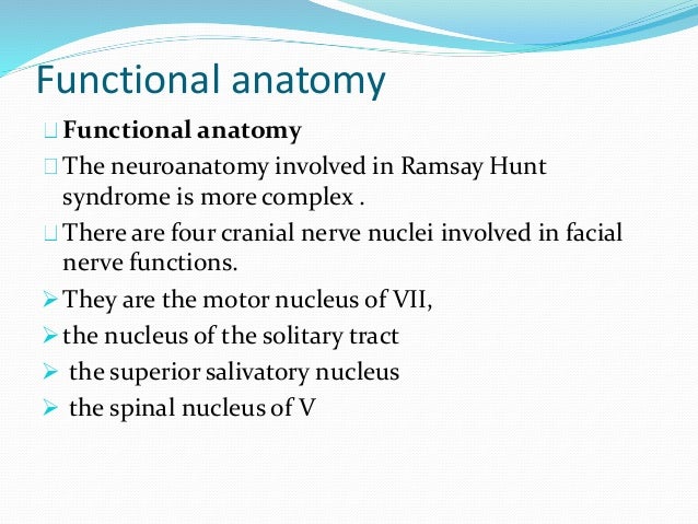 Ramsay hunt syndrome