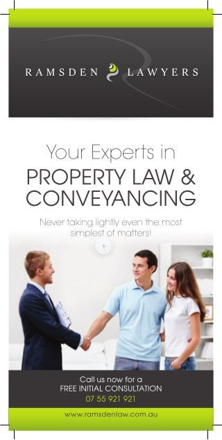 Ramsden Lawyers - Property & Conveyancing Law Services on the Gold Coast