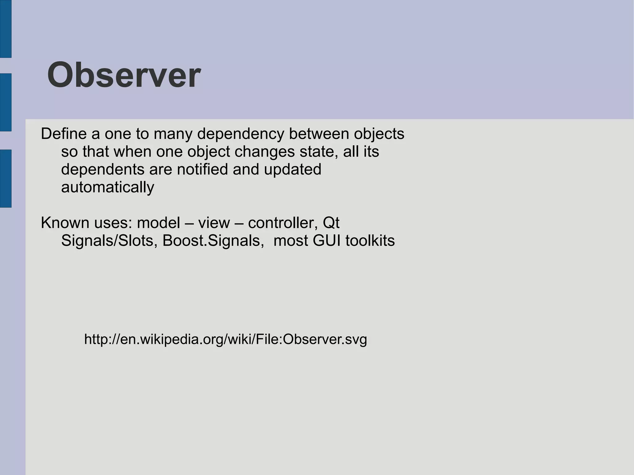 Why are they invisible/ simplified? Some patterns are work-arounds for static typing 