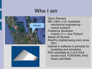 Who I am Glenn Ramsey 