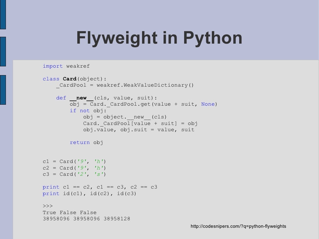 Patterns in Python