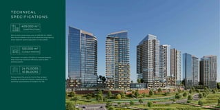 Rising above the ground, the 24-floor project
consists of a total of 10 blocks, meeting all the
technical requirements of modern city life.
The project includes a 100,000 m² covered parking
area, ensuring maximum efficiency with a semi-
parking system.
With a total construction area of 409,000 m², RAMS
Park House Maslak is built with advanced engineering
and a superior quality approach in every detail.
24 FLOORS
10 BLOCKS
100.000 m²
CLOSED PARKING
409.000 m²
CONSTRUCTION
T E C H N I C A L
S P E C I F I C A T I O N S
Katalogda yer alan tüm görsel materyaller tanıtım ve bilgi amaçlıdır. RAMS, projenin uygulaması sırasında teknik açıdan gerekli gördüğü değişiklikleri yapma hakkını saklı tutar.
 