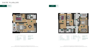 1+1 S4a 2+1 E
5
1
2
3
4
5
3
1
4
2
DAİRE NET ALAN
48,67 m2
DAİRE BRÜT ALAN
74,47 m2
1
2
3
4
5
6
5
7
4
6
7
8
9
8
2
3
9
1
DAİRE NET ALAN
93,18 m2
DAİRE BRÜT ALAN
142,57 m2
SALON + MUTFAK
HOL
YATAK ODASI
GENEL BANYO
BALKON
22,16 m²
4,41 m²
13,69 m²
4,99 m²
3,42 m²
SALON
HOL
MUTFAK
YATAK ODASI
EBV. YATAK ODASI
24,50 m²
8,83 m²
11,72 m²
14,30 m²
20,14 m²
EBV. BANYO
GENEL BANYO
İŞLİK
BALKON
3,82
m² 3,75
m² 1,53
m²
4,59
m²
RAMS gerekli olması halinde projede her türlü değişikliği yapma hakkını saklı tutar.
Dairenin bulunduğu konuma göre m² ler değişiklik gösterebilir. Görselde bulunan konsept ve tefriş bilgi amaçlıdır.
RAMS gerekli olması halinde projede her türlü değişikliği yapma hakkını saklı tutar.
Dairenin bulunduğu konuma göre m² ler değişiklik gösterebilir. Görselde bulunan konsept ve tefriş bilgi amaçlıdır.
D A İ R E P L A N L A R I
 