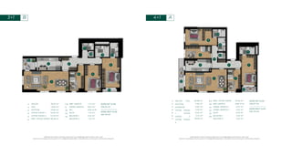 3+1 B 4+1 A
1
2
3
4
5
6
11
3
1
7 8
9
10
11
12
2
4
9
10
5
8
12
6
7
DAİRE NET ALAN
118,76 m2
DAİRE BRÜT ALAN
181,70 m2
1
2
3
4
5
6
7
13
3
5
8
8 9
10
11
12
13
14
4
1
10
12
11
2
6
14
9
7
DAİRE NET ALAN
144,57 m2
DAİRE BRÜT ALAN
221,19 m2
SALON
HOL
MUTFAK
YATAK ODASI 1
YATAK ODASI 2
EBV. YATAK ODASI
30,31 m²
13,61 m²
10,65 m²
10,64 m²
14,76 m²
18,46 m²
EBV. BANYO
GENEL BANYO
WC
İŞLİK
BALKON 1
BALKON 2
4,11 m²
5,64 m²
2,95 m²₴
1,12 m²
5,10 m²
1,41 m²
SALON HOL
MUTFAK
KORİDOR
YATAK ODASI
1 YATAK
ODASI 2
YATAK ODASI
3
32,98 m²
7,46 m²
11,67 m²
5,20 m²
12,61 m²
11,13 m²
18,36 m²
EBV. YATAK ODASI
EBV. BANYO
GENEL BANYO 1
GENEL BANYO 2
İŞLİK
BALKON 1
BALKON 2
19,46 m²
3,96 m²₴
4,77 m²
4,22 m²
2,02 m²
7,50 m²
3,23 m²
RAMS gerekli olması halinde projede her türlü değişikliği yapma hakkını saklı tutar.
Dairenin bulunduğu konuma göre m² ler değişiklik gösterebilir. Görselde bulunan konsept ve tefriş bilgi amaçlıdır.
RAMS gerekli olması halinde projede her türlü değişikliği yapma hakkını saklı tutar.
Dairenin bulunduğu konuma göre m² ler değişiklik gösterebilir. Görselde bulunan konsept ve tefriş bilgi amaçlıdır.
 