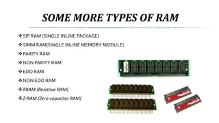 ram types ram types ram types ram types ram types | PPTX