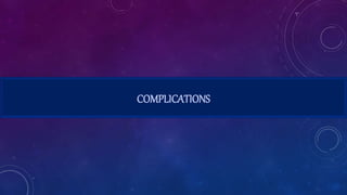 COMPLICATIONS
 