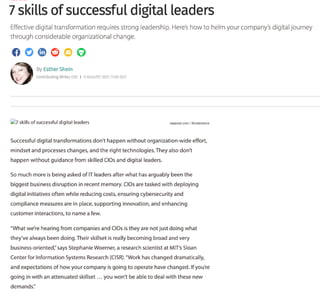 7 skills successful digital leaders