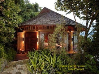 Salida a jardin privado  Suite Principal 