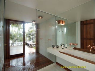 Baño y duchas del deck 