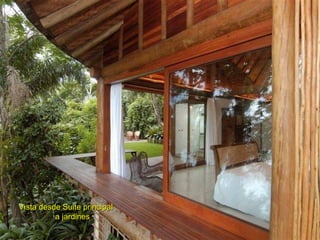 Vista desde Suite principal  a jardines 