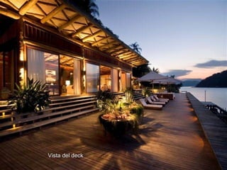 Vista del deck 