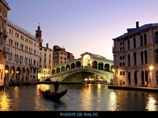 PUENTE DE RIALTO 