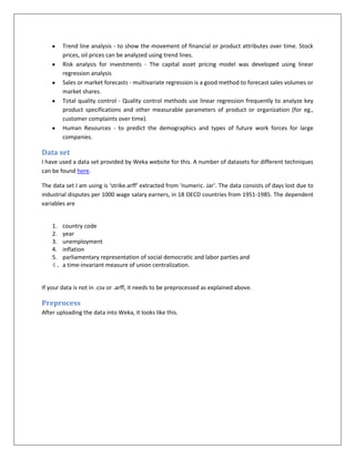 Data Mining _ Weka | DOCX