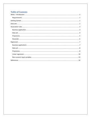 Data Mining _ Weka | DOCX